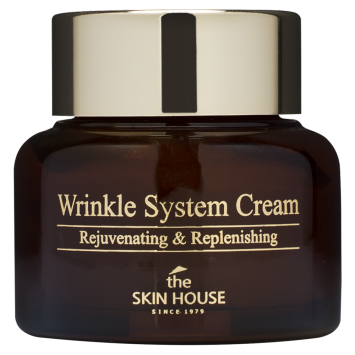 Антивозрастной питательный крем с коллагеном 50 мл Wrinkle System Cream The Skin House / Зе Скин Хаус
