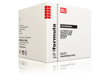 Нежный обновляющий крем для кожи с возрастными изменениями (мягкий) 50 мл S.O.F.T. resurfacing cream (mild) / pHformula