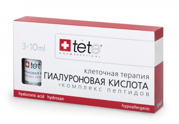 Гиалуроновая кислота + комплекс пептидов 3 X 10 мл | TETe Cosmeceutical / Hyaluronic acid & Peptides