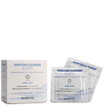 Салфетки для снятия макияжа с глаз 14 шт Sensyses Eyes Cleanser Sesderma / Сесдерма