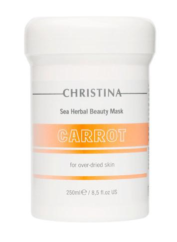 Маска красоты на основе морских трав для пересушенной кожи «Морковь»  250 мл Sea Herbal Beauty Mask Carrot for over-dried skin | Christina