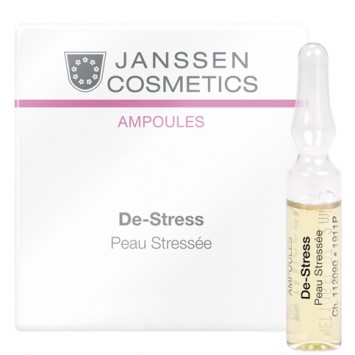 Ампулы «Антистресс» (чувствительная кожа) 3 шт, 7 шт, 25 шт De-Stress Janssen Cosmetics / Янсен Косметикс 