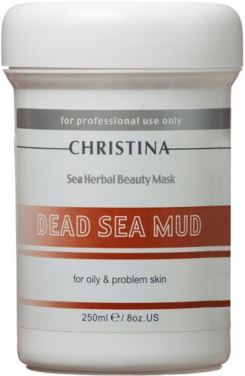 Маска красоты на основе морских трав «Грязь Мертвого моря» 250 гр Sea Herbal Beauty Dead Sea Mud Mask Christina / Кристина