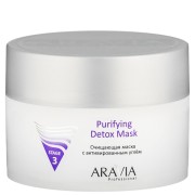 Очищающая маска с активированным углём Purifying Detox Mask, 150 мл Aravia / Аравия