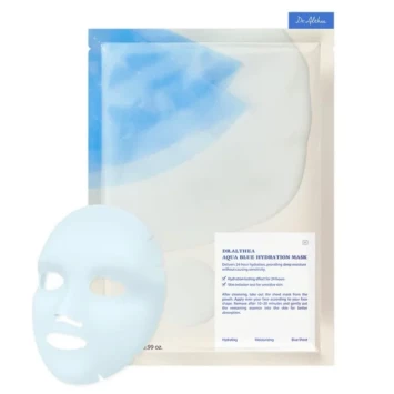 Тканевая маска для лица, 4 шт*28 гр Aqua Blue Hydration Mask Dr. Althea