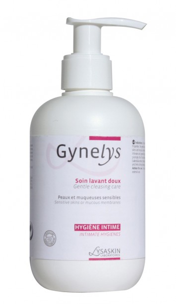 Жинелис Гель(Gynelys Gel) 200 мл - для интимной гигиены чувствительной и воспаленной кожи и слизистых оболочек | Lysaskin