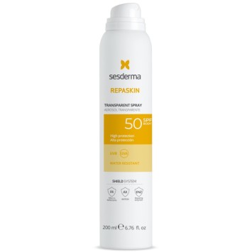 Спрей солнцезащитный прозрачный для тела (аэрозоль) 200 мл REPASKIN TRANSPARENT SPRAY SPF50 Sesderma / Сесдерма