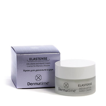 Крем для декольте и рук 50 мл ELASTENSE Decollete and Hand Cream Dermatime / Дерматайм