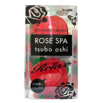 Массажер для точечного массажа тела "роза" Rose spa tsubo oshi / VeSS
