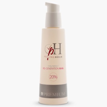 Гель-пилинг AHA 20% 200 мл Re-generation AHA 20% / PREMIUM PEELING HOUR
