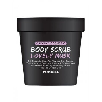 Скраб для тела питающий и повышающий упругость кожи 200 мл Body Scrub  Lovely  Musk / Pamswell