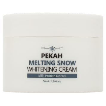 Омолаживающий крем с молочными протеинами, 50 мл Melting Snow Whitening Cream PEKAH / Пеках