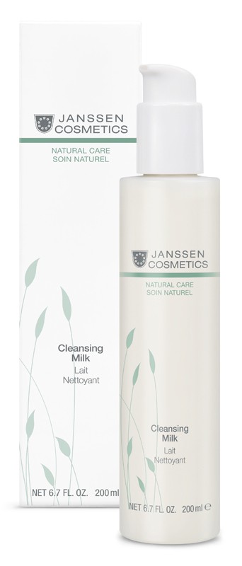 Нежное молочко для деликатного очищения кожи 200 мл , 500 мл Cleansing Milk Janssen Cosmetics / Янсен Косметикс