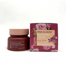 Крем для лица с экстрактом розы 100 мл Pink flower blooming cream pink rose / Farmstay