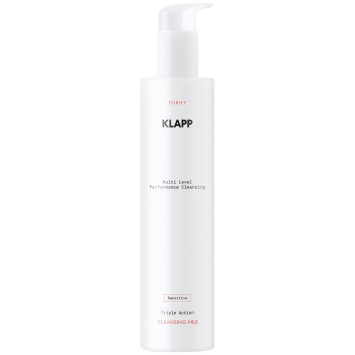 Очищающее молочко для чувствительной кожи 200 мл CORE Purify Multi Level Performance Cleansing KLAPP Cosmetics / КЛАПП Косметикс