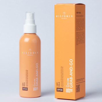 Антиоксидантное молочко для лица и тела со стволовыми клетками растений SPF30 190 мл Viby Milk SPF30 Histomer / Хистомер