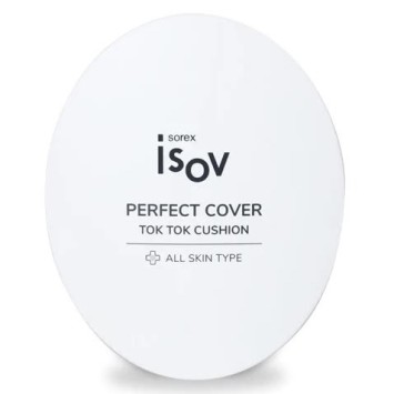 Кушон 15 гр + 15 гр Perfect Cover Tok Tok Cushion SPF 50 + / Isov Sorex / Изов (Южная Корея)