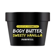 Крем-масло для тела и волос с экстрактом Ванили, натуральным медом и маслом Ши 100 гр Body Butter Sweety Vanilla / Pamswell