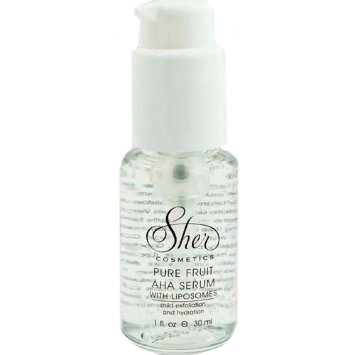 Сыворотка на липосомах с АНА кислотами 30 мл Pure Fruit AHA Serum (with liposomes) / SHER Cosmetics