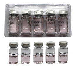 Мезококтейль полиревитализирующий + гиалуроновая кислота для применения с мезороллером Coctail Polir 46 + HA 5 ампул по 5 мл / Mesoderm