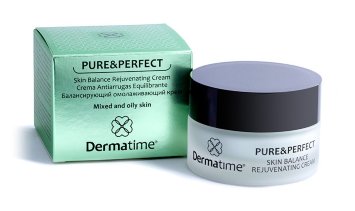 Балансирующий омолаживающий крем 50 мл PURE&PERFECT Skin Balance Rejuvenating Cream Dermatime / Дерматайм