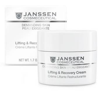 Купить Lifting & Recovery Cream Восстанавливающий крем с лифтинг-эффектом  50 мл / Janssen cosmeceutical в интернет-магазине FreshSkin с доставкой по  Москве и России
