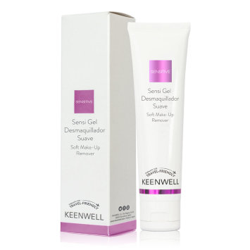 Мягкий гель для снятия макияжа 100 мл Sensitive Soft Make Up Remover Gel  Keenwell / Кинвелл