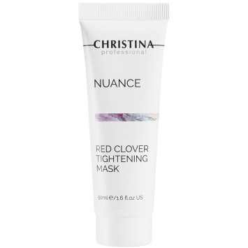 Лифтинговая маска с экстрактом красного клевера, 50 мл Nuance Red Clover Tightening Mask | Christina
