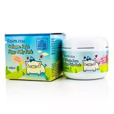 Маска-желе со свиным коллагеном 100 гр Collagen Aqua Piggy Jelly Pack / FarmStay