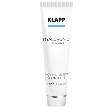 Солнцезащитный крем для лица SPF15, 50 мл HYALURONIC Face Protection Cream SPF 15  KLAPP Cosmetics / КЛАПП Косметикс