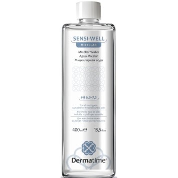 Мицеллярная вода для очищения лица 400 мл Sensi-Well Micellar Water Dermatime / Дерматайм