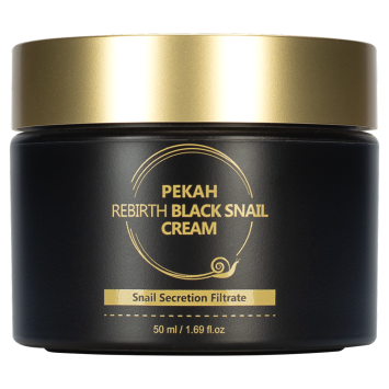 Крем с муцином черной улитки, 50 мл Rebirth Black Snail Cream PEKAH / Пеках