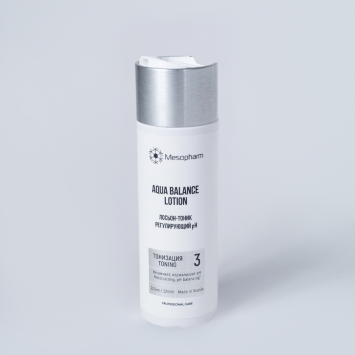 Лосьон-тоник регулирующий рН 220 мл AQUA BALANCE LOTION Мезофарм / Mesopharm professional