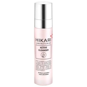 Активный очищающий крем с обновляющим действием 120 мл, 500 мл Active Cleanser Hikari / Хикари