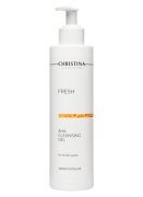 Мыло-гель с альфагидроксильными кислотами для всех типов кожи рН - 4,5, 300 мл, Fresh AHA Cleansing Gel for all skin types | Christina