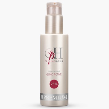 Гель-пилинг гликолевый 25% 125 мл Gliko Active Peeling Hour / PREMIUM