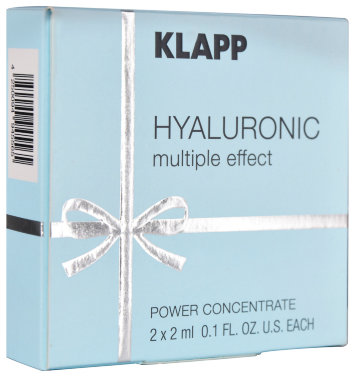 Концентрат 2х2 мл HYALURONIC Power Concentrate KLAPP Cosmetics / КЛАПП Косметикс