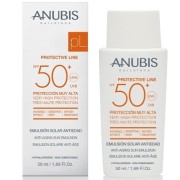 Эмульсия солнечная SPF50+ 50 мл Anti-Aging Sun Emulsion SPF50+ / ANUBIS Barcelona