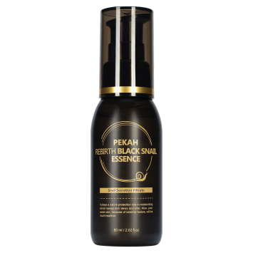Эссенция с муцином черной улитки, 60 мл Rebirth Black Snail Essence PEKAH / Пеках