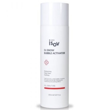 Мягкое кислородное молочко 150 мл О2 Snow Bubble Activator / Isov Sorex / Изов (Южная Корея)