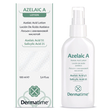 Лосьон с азелаиновой кислотой 100 мл Azelaic A Azelaic Acid Lotion Dermatime / Дерматайм