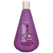Мятная освежающая зубная паста с экстрактом ванили, 300 мл Pump It Up Vanilla Mint Toothpaste Сonsly / Консли
