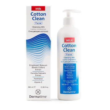 Очищающее молочко 380 мл COTTON CLEAN Cleansing Milk Dermatime / Дерматайм