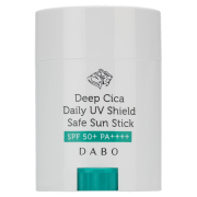 Стик солнцезащитный с экстрактом центеллы азиатской, 23г Deep Cica Daily UV Shield Safe Sun Stick SPF50+ PA++++ DABO / Дабо