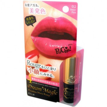 Увлажняющая губная помада (02 - Насыщенный розовый) Dream Magic Premium Moist Rouge / KOJI HONPO