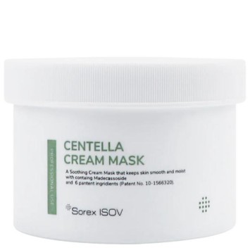 Крем-маска для сухой обезвоженной кожи 300 мл Centella Cream Mask  Isov Sorex / Изов (Южная Корея)
