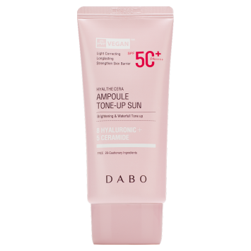 Тонирующий солнцезащитный крем, 50 мл Hyal The Cera Ampoule Tone-Up Sun SPF50+ PA++++ DABO / Дабо