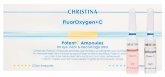 Ампулы с сывороткой для осветления кожи (5 дневных + 5 ночных ампул) FluorOxygen+C PotentC Ampoules Christina / Кристина