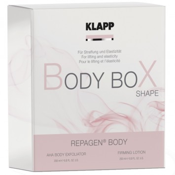 Набор для ухода за телом 2*200 мл "Shape" REPAGEN BODY KLAPP Cosmetics / КЛАПП Косметикс