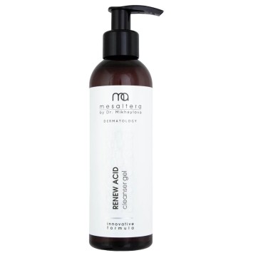 Mультикислотный гель для глубокого очищения кожи 200 мл RENEW ACID CLEANSER Mesaltera / Мезалтера by Dr. Mikhaylova